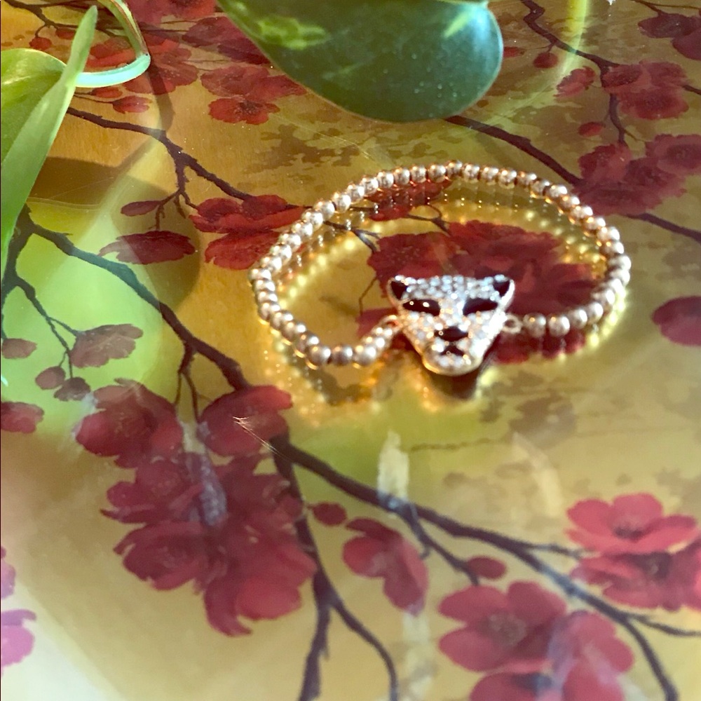 Leopard bracelet